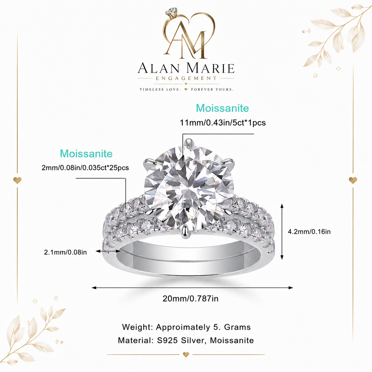 The Étoile Bridal Set