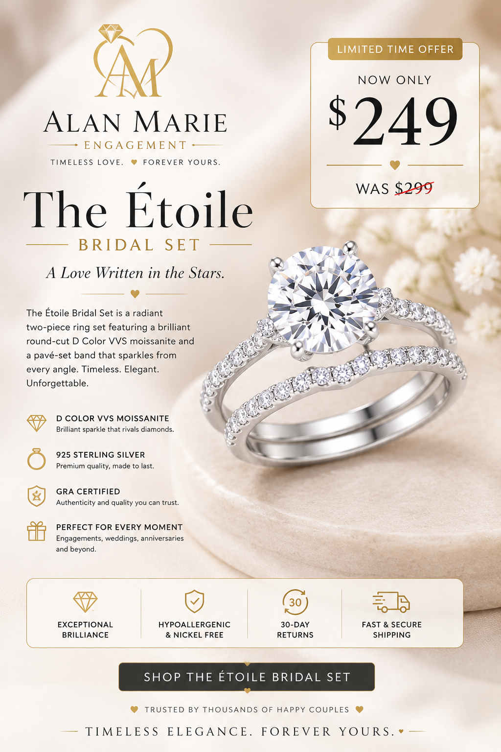 The Étoile Bridal Set