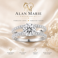 Evermore™ Moissanite Bridal Set